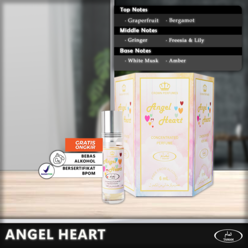 Tamam_AngleHearth_C Tamam Parfum Angel Hearth 6 Pcs x 6ml - Paket Hemat Cuma 33rb!