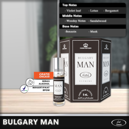 Tamam_Bulgari_C Tamam Parfum Bulgary Man 6 Pcs x 6ml - Paket Hemat Cuma 33rb!