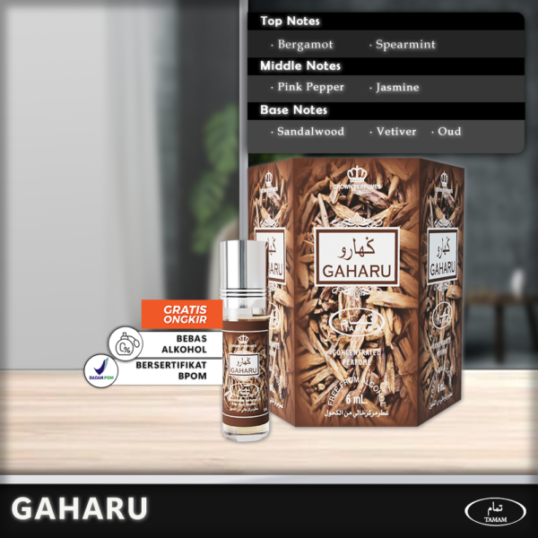 Tamam_Gaharu_C Tamam Parfum Gaharu 6 Pcs x 6ml - Paket Hemat Cuma 33rb!