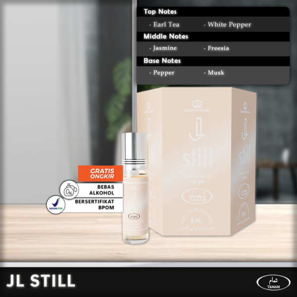 Tamam Parfum JL Still 6 Pcs x 6ml - Paket Hemat Cuma 33rb!