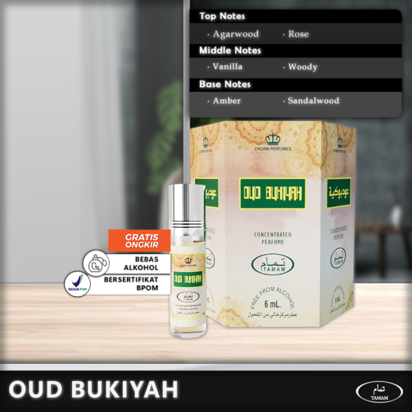 Tamam Parfum Oud 6 Pcs x 6ml - Paket Hemat Cuma 33rb!