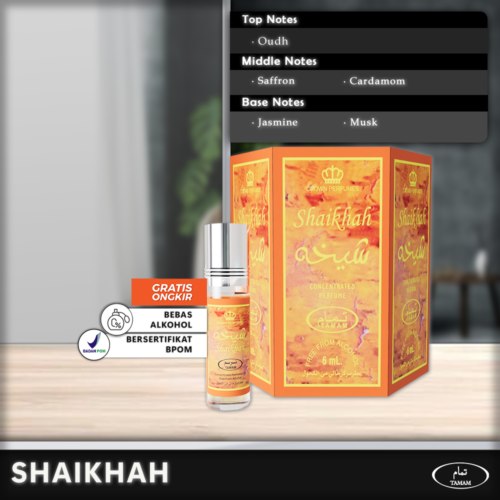 Tamam_Shaikhah_C Tamam Parfum Shaikhah 6 Pcs x 6ml - Paket Hemat Cuma 33rb!