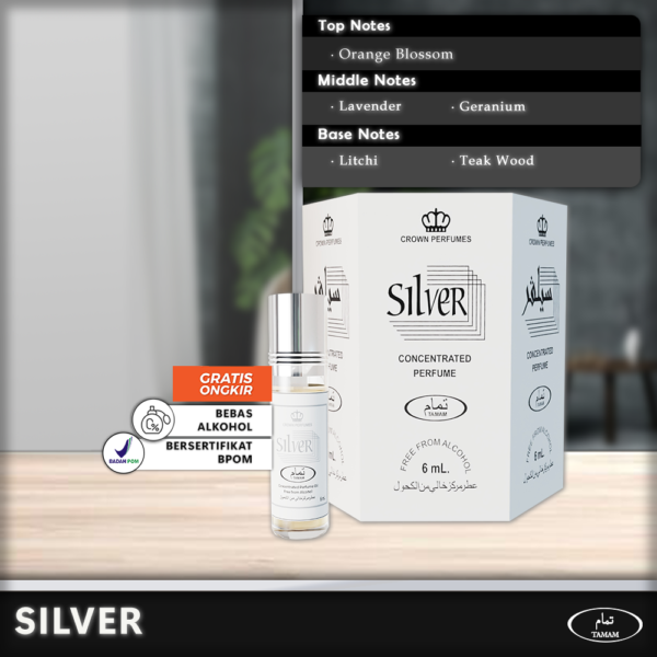 Tamam_Silver_C Tamam Parfum Silver 6 Pcs x 6ml - Paket Hemat Cuma 33rb!